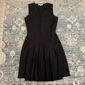 Opening Ceremony Moto Inset Flare Sleeveless V-Neck Cocktail Dress Womens medium